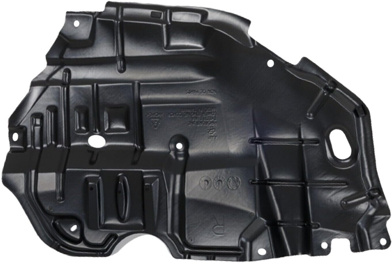 AUTOS PARTS PLUS Set of 2 Front Engine Splash Shield Left Driver & Right Passenger Side Direct Replacement Compatible with 2012-2014 Toyota Camry TO1228177 TO1228178 5144106150 5144206140