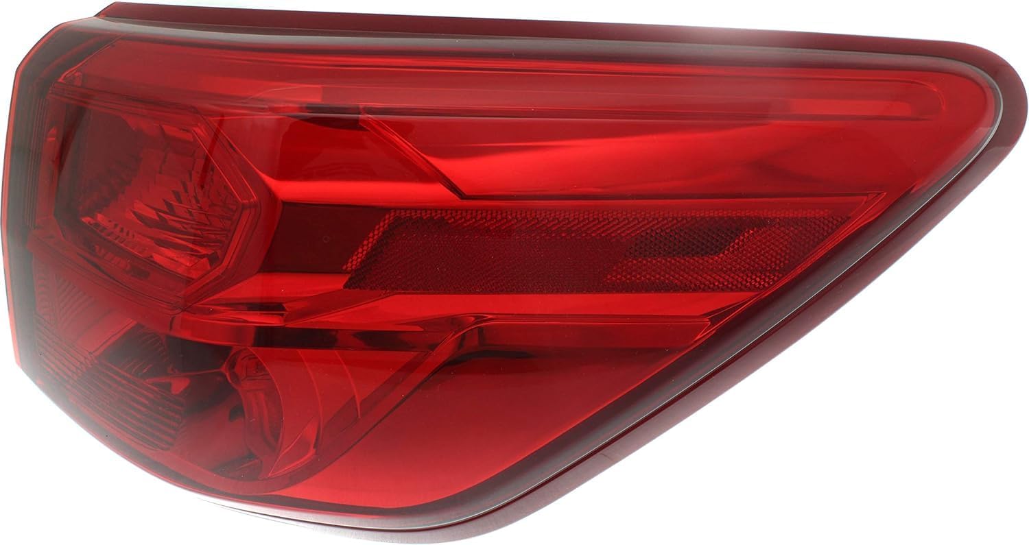 Tail Light Outer Assembly Right Passenger Side Direct Replacement Compatible With 2017-2020 Nissan Pathfinder NI2805109 265509PF0A