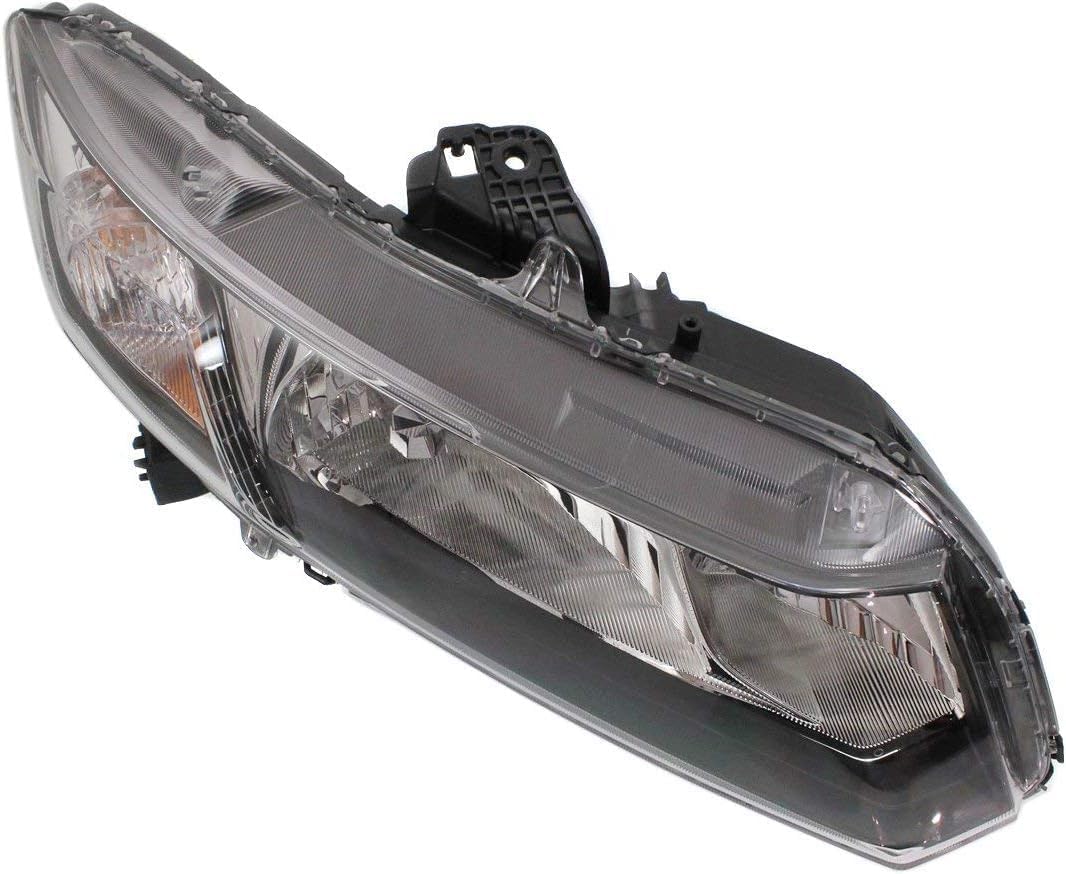 Set Of 2 Front Head Light Assembly Left Driver & Right Passenger Side Direct Replacement Compatible With 2013-2015 Honda Civic HO2502150 HO2503150 33100TR0A51 33150TR0A51