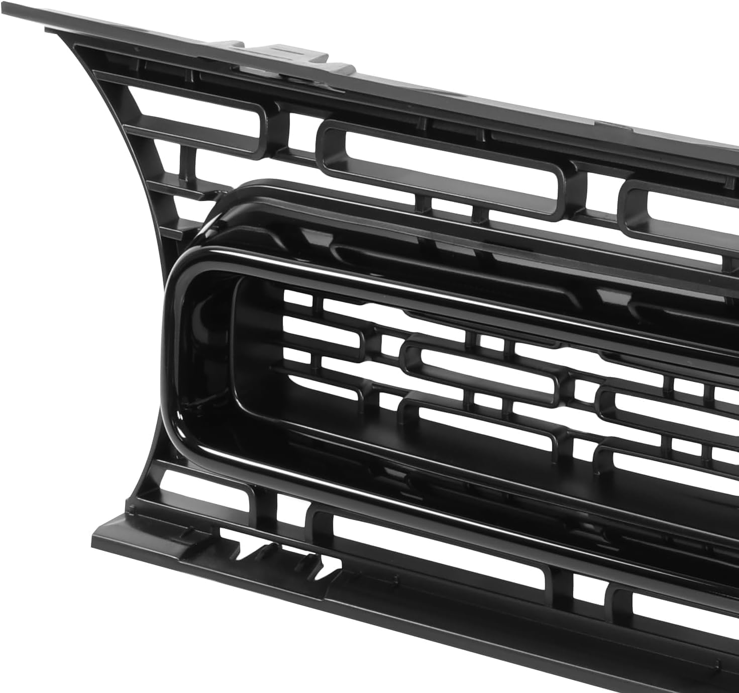 Front Grille Textured Shell And Insert Plastic With Black Molding Direct Replacement Compatible With 2015-2022 Dodge Challenger CH1200390 68262955AD
