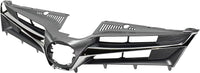 Front Grille Assembly Chrome Shell With Painted Dark Gray Insert Plastic Direct Replacement Compatible With 2018-2020 Toyota Sienna TO1200430 5310108170