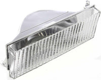 Front Turn Signal Light Lens and Housing Below Headlamp Left Driver Side Direct Replacement Compatible With 1886-1896 Jeep Cherokee / 1987-1988 Comanche CH2530101 56000099