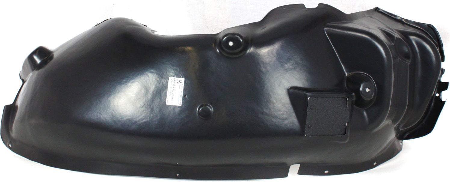 Front Fender Liner Right Passenger Side Direct Replacement Compatible With 2007-2009 Chrysler Aspen/Dodge Durango CH1249135 55078070AF