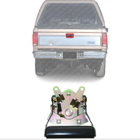 Tailgate Handle Smooth Black Plastic Direct Replacement Compatible with 1983-1992 Ford Ranger FO1915102 E9TZ9943400B