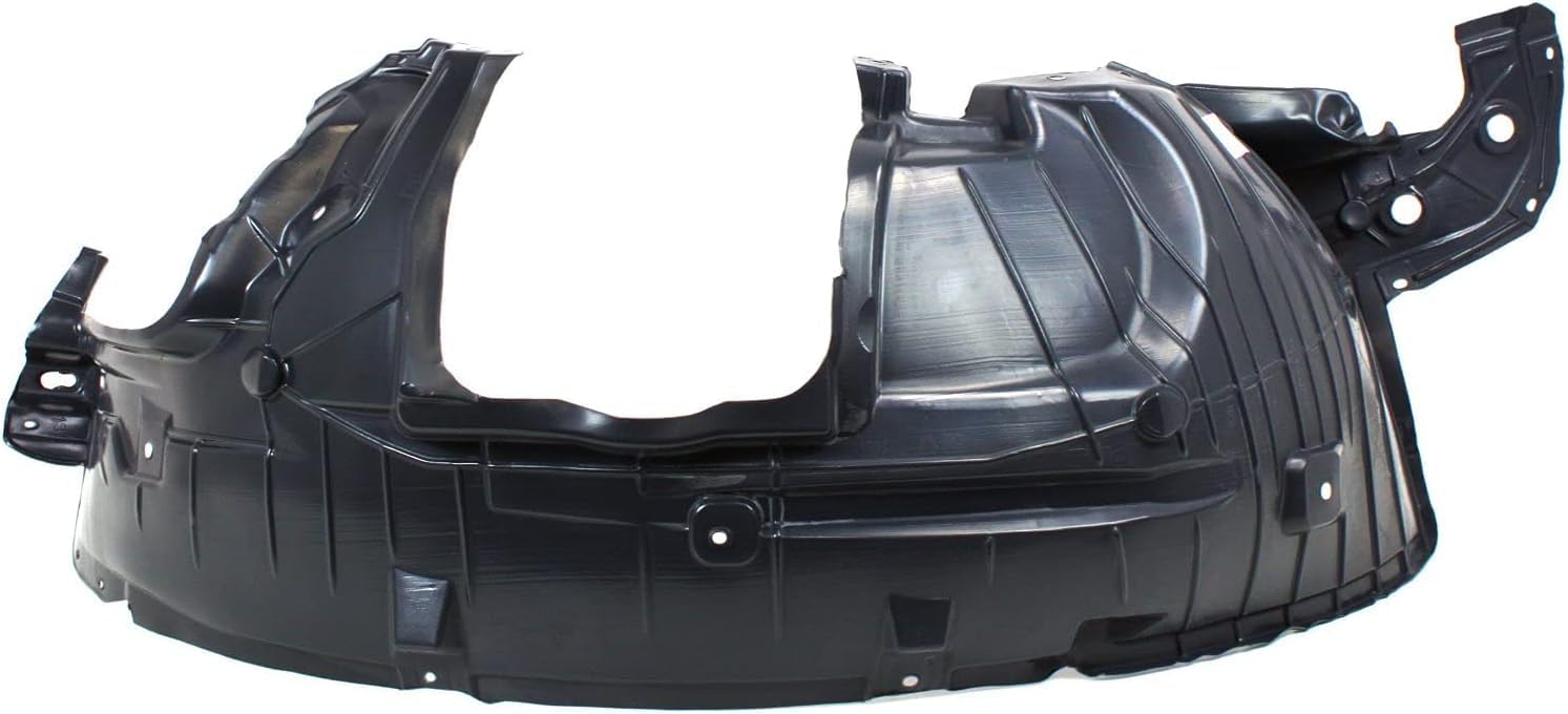 Front Fender Liner Left Driver Side Direct Replacement Compatible with 2008-2013 Nissan Rogue / 2014-2015 Select NI1248117 63843JM00A