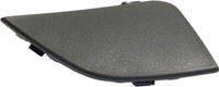 Front Bumper Tow Hook Cover Access Hole Textured Left Driver Side Direct Replacement Compatible With 2016-2018 Toyota RAV4 TO1029108 532860R080