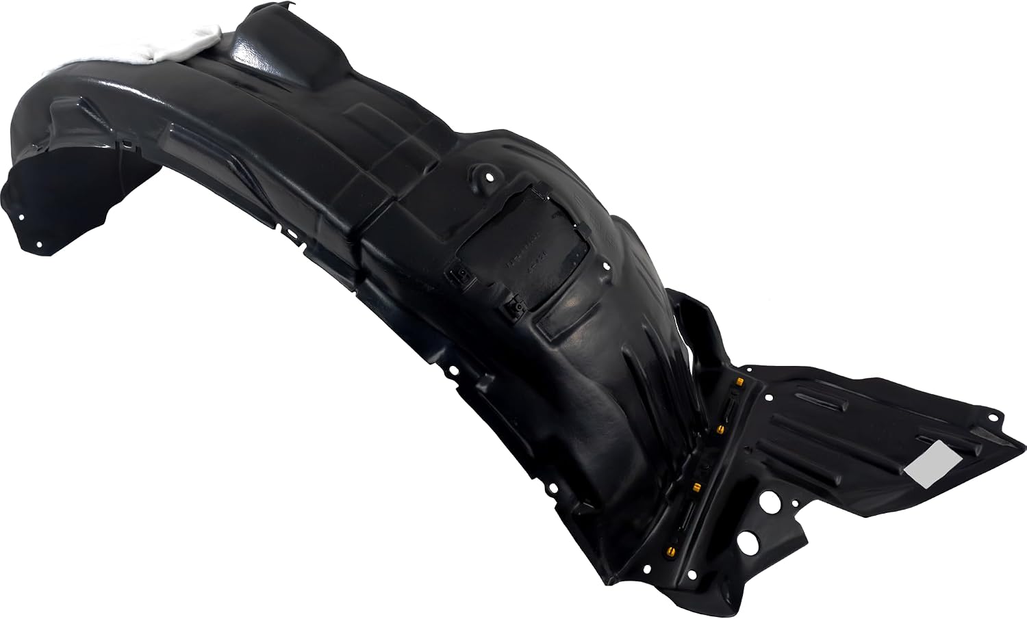 Front Fender Liner Right Passenger Side Direct Replacement Compatible With 2013-2015 Lexus GS350 / GS450h LX1249122 5380530203