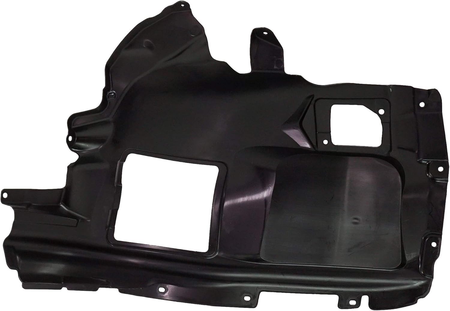 Front Fender Liner Middle Section Left Driver Side Direct Replacement Compatible With 2018-2023 BMW X3 / 2019-2024 X4 BM1248159 51717445681