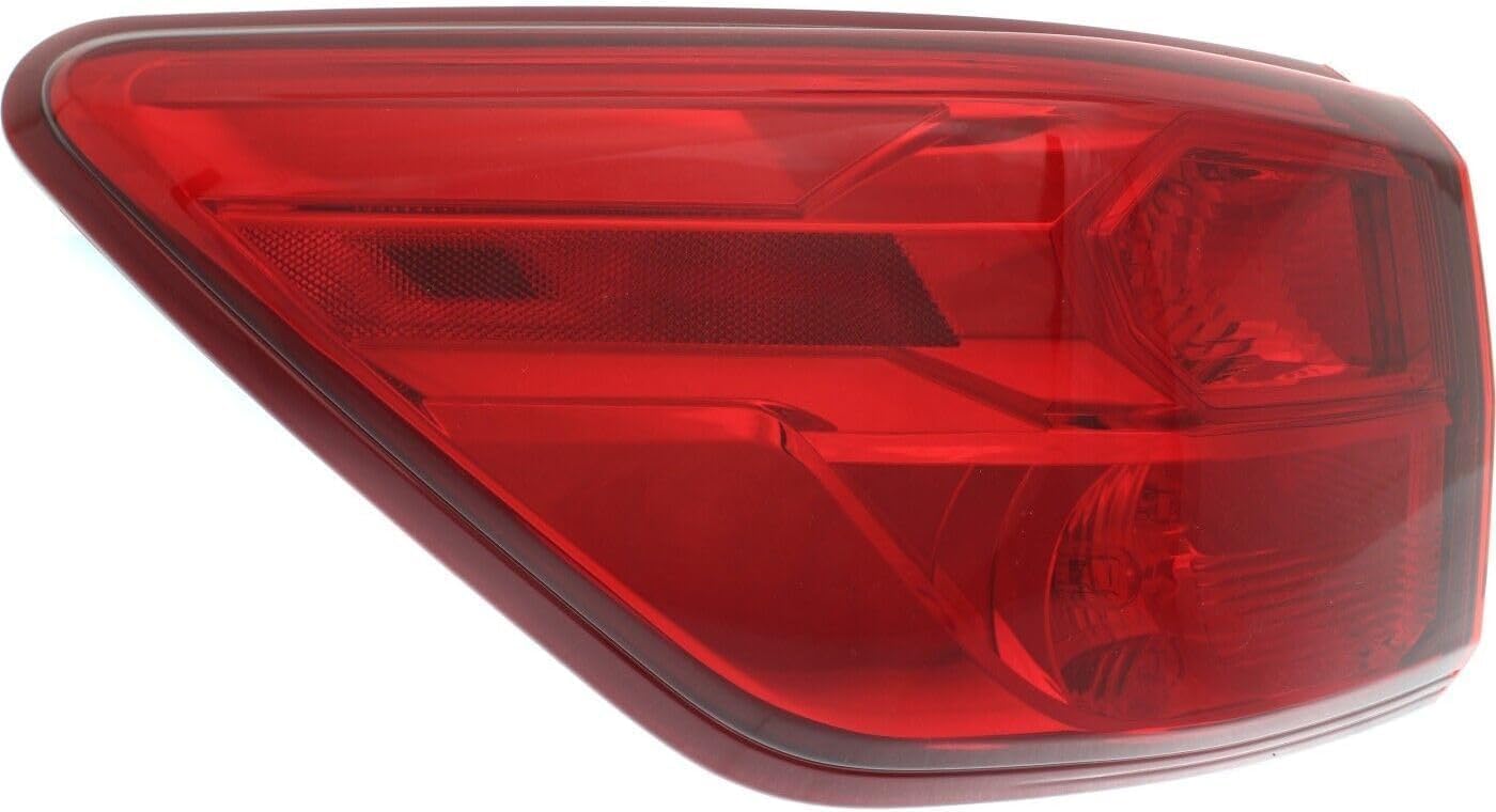 Tail Light Outer Assembly Left Driver Side Direct Replacement Compatible With 2017-2020 Nissan Pathfinder NI2805109 265509PF0A