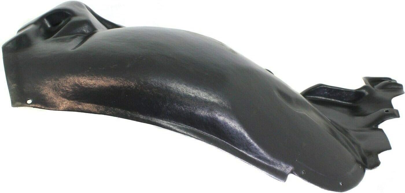 Front Fender Liner Rear Section Left Driver Side Direct Replacement Compatible With 2004-2010 Audi A8 Quattro AU1248118 4E0821191E
