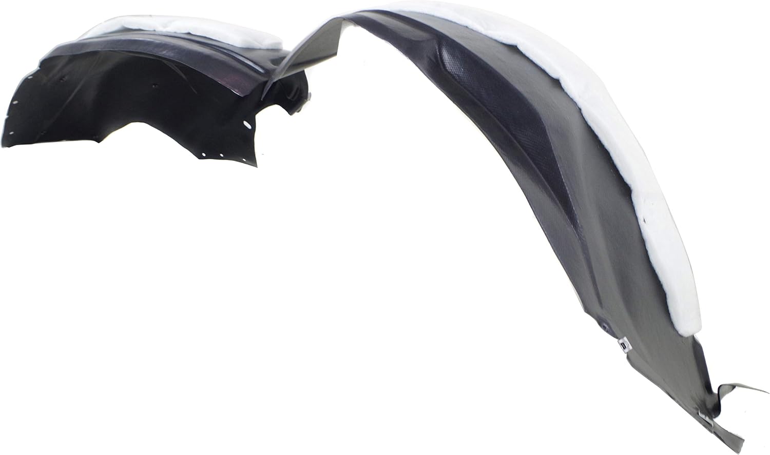 Front Fender Liner Left Driver Side Direct Replacement Compatible With 2013-2018 Lincoln MKT FO1248163 DE9Z16103A