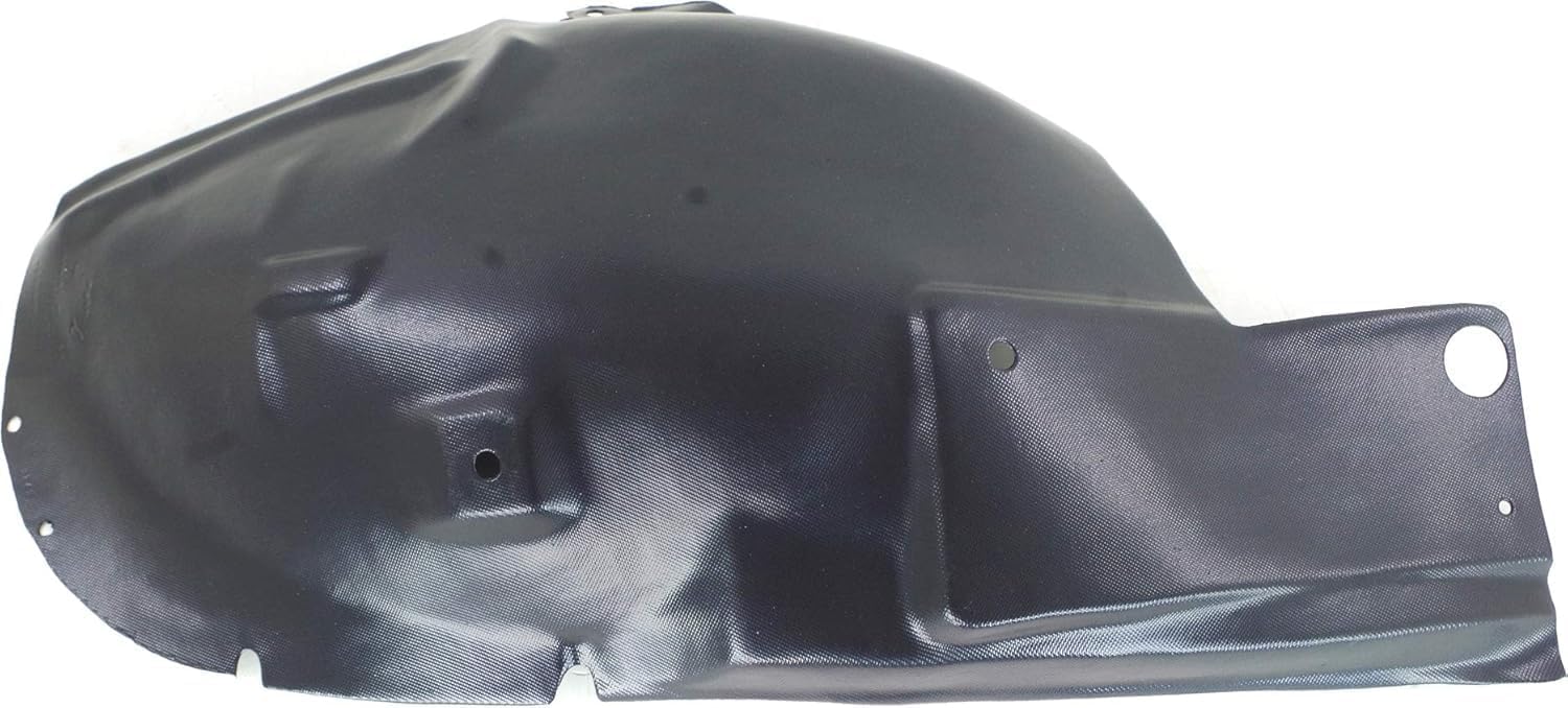 Front Section Fender Liner Left Driver Side Direct Replacement Compatible With 2005-2009 Ford Mustang FO1250128 5R3Z16103AA