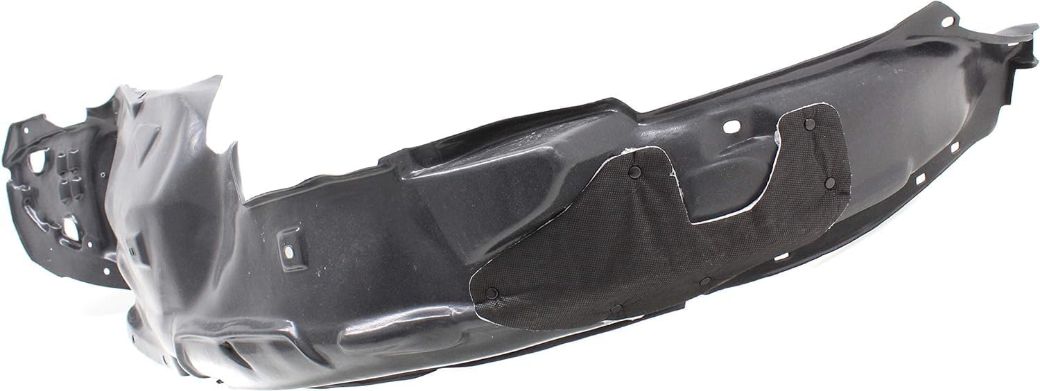 Front Fender Liner Left Driver Side Direct Replacement Compatible With 2013-2015 Acura ILX AC1248135 74151TX6A01-PFM