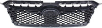Front Grille Textured Black Shell And Insert Direct Replacement Compatible With 2015-2016 Subaru Impreza SU1200163 91122FJ040