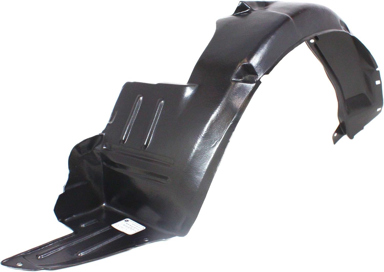 Front Fender Liner Left Driver Side Direct Replacement Compatible With 2003-2006 Hyundai Accent HY1250106 8681125500