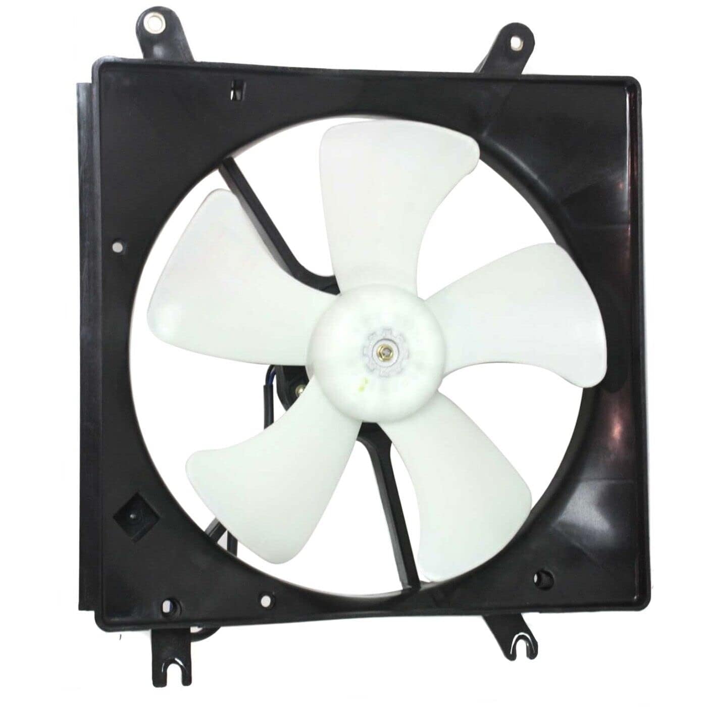 Front Radiator Cooling Fan Assembly Left Driver Side Direct Replacement Compatible with 1994-2001 Acura Integra AC3115101 19015P72003