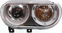 Set Of 2 Front Head Light Lens And Housing Right Passenger & Left Driver Side Direct Replacement Compatible With 2008-2014 Dodge Challenger CH2503219 CH2502219 5028778AB 5028779AB