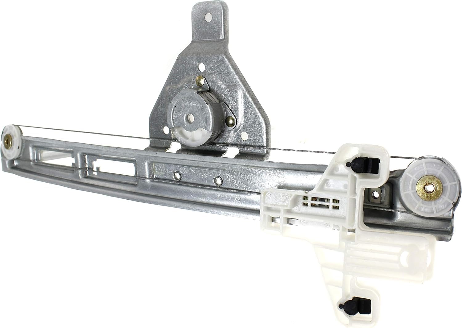 Rear Window Regulator Glass Left Driver Side Direct Replacement Compatible With 2007-2017 Jeep Patriot 68002893AA