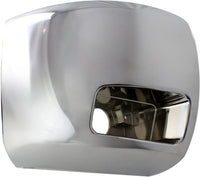 AUTOS PARTS PLUS Front Bumper End Caps Chrome Left Driver & Right Passenger Side Direct Replacement Compatible With 2007-2012 Chevrolet Silverado 2500HD 3500HD GM1016108 GM1017108 15839251