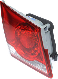 Tail Light Inner Assembly Left Driver Side Direct Replacement Compatible With 2011-2015 Chevrolet Cruze / 2016 Limited GM2802102 95389371