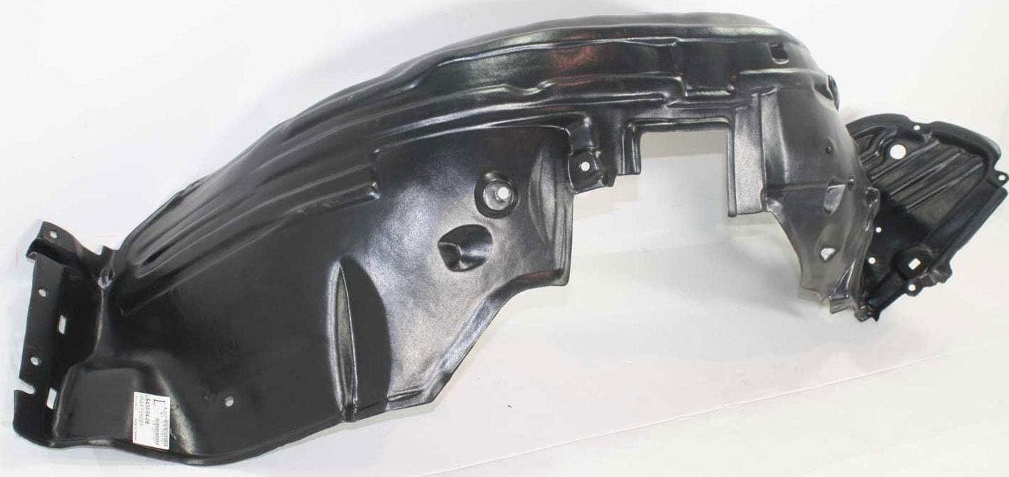 Front Fender Liner Left Driver Side Direct Replacement Compatible With 2004-2006 Lexus LS430 LX1250114 5380650030