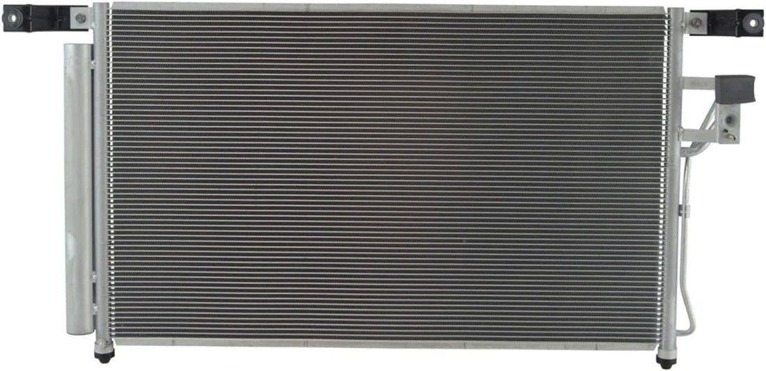 Front A/C Condenser Aluminum Core Direct Replacement Compatible With 2007-2009 Hyundai Santa Fe HY3030137 976062B000