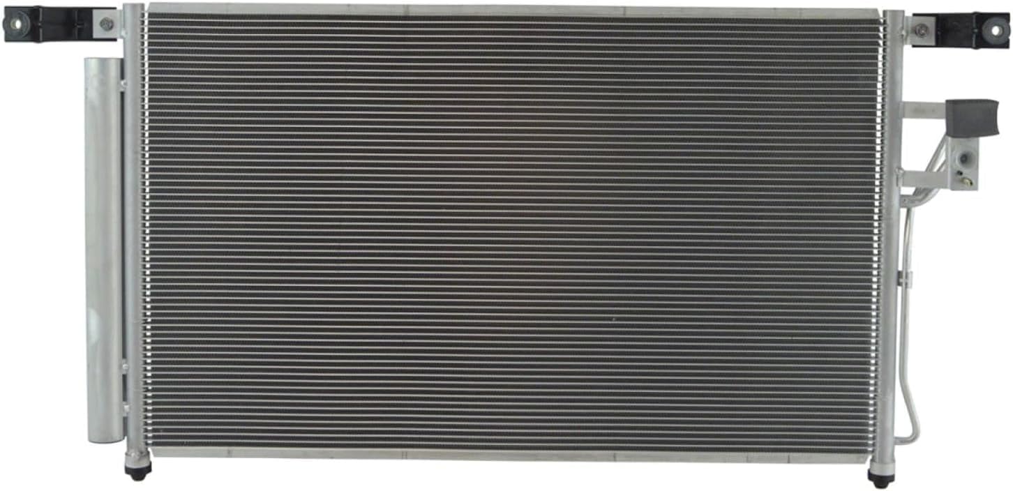 Front A/C Condenser Aluminum Core Direct Replacement Compatible With 2007-2009 Hyundai Santa Fe HY3030137 976062B000