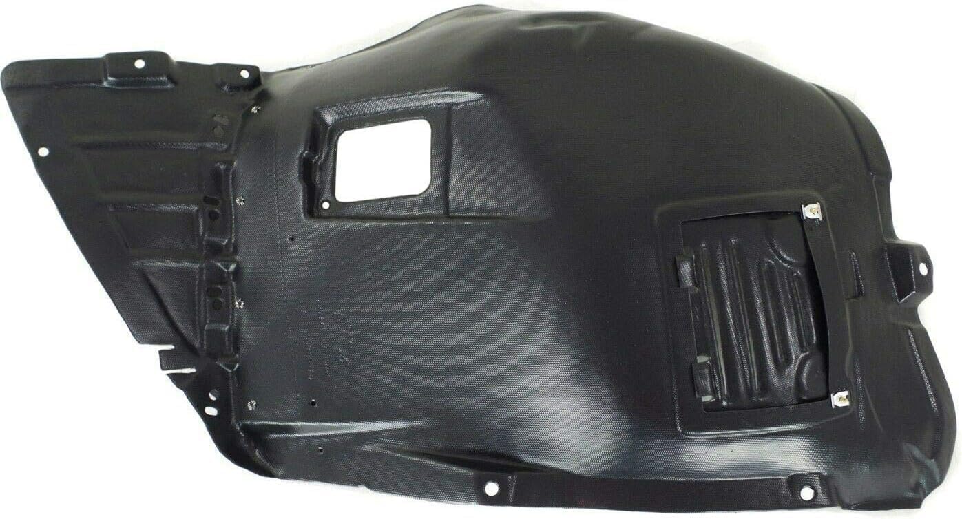 Front Section Fender Liner Right Passenger Side Direct Replacement Compatible With 2006-2012 BMW 3-Series BM1251115 51718040102