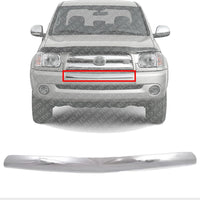 Front Bumper Lower Molding Chrome Direct Replacement Compatible With 2000-2006 Toyota Tundra TO1044109 527010C010
