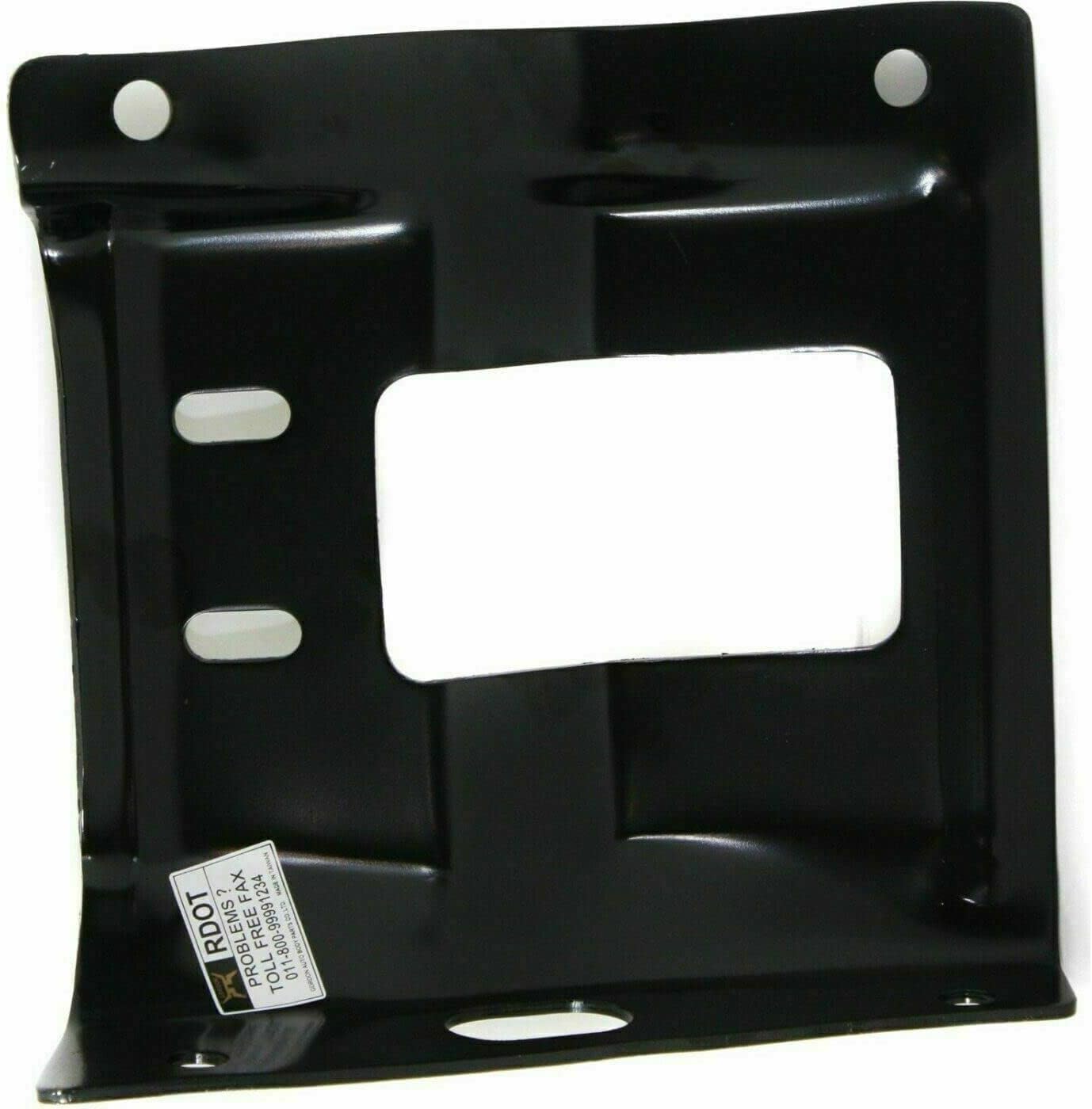 Front Bumper Mounting and Plate Brackets Left Driver & Right Passenger Side Direct Replacement Compatible with 2008-2010 Ford F-Series Super Duty FO1066174 FO1067174 FO1066173
