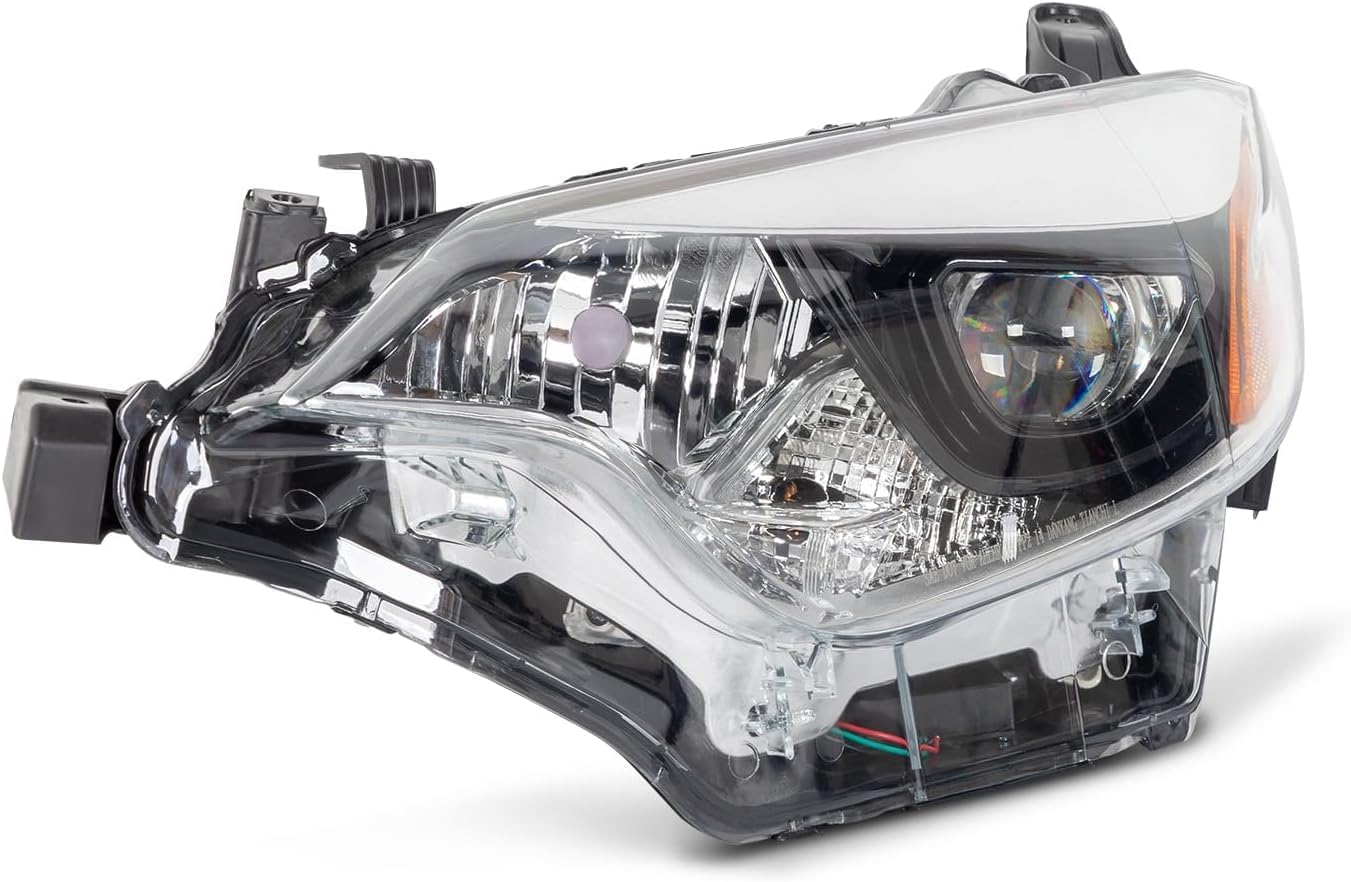 Set Of 2 Front Head Light Assembly Left Driver & Right Passenger Side Direct Replacement Compatible With 2014-2016 Toyota Corolla TO2503216 TO2502216 8111002E60 8115002E60