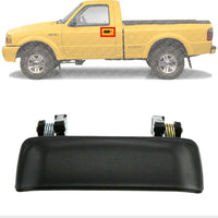 Front Door Handel Textured Left Driver Side Direct Replacement Compatible with 2001-2011 Ford Ranger / 2001-2010 Mazda Pickup FO1310134 MA1310119 2L5Z1022404BAA 1F6558420