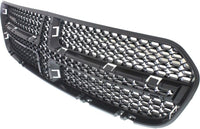Front Grille Insert Textured With Chrome Trim Direct Replacement Compatible With 2014-2020 Dodge Durango CH1202104 5113713AB