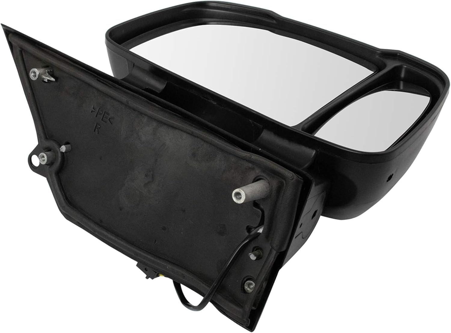Front Mirror Manual Folding Non-Heated Textured Right Passenger Side Direct Replacement Compatible With 2014-2021 Ram Pro Master VAN CH1321376 5VE98JXWAF 5VE98JXWAE