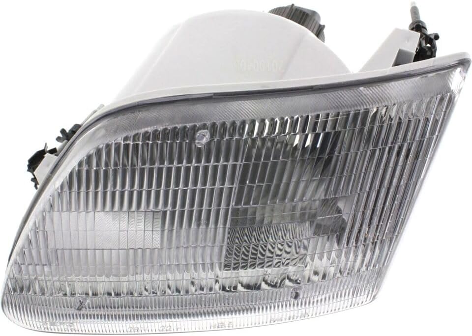 Set Of 2 Front Head Light Assembly Without Bracket Left Driver & Right Passenger Side Direct Replacement Compatible With 1997-2003 Ford F-Series FO2503139 FO2502139 3L3Z13008CA
