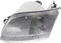 Set Of 2 Front Head Light Assembly Without Bracket Left Driver & Right Passenger Side Direct Replacement Compatible With 1997-2003 Ford F-Series FO2503139 FO2502139 3L3Z13008CA