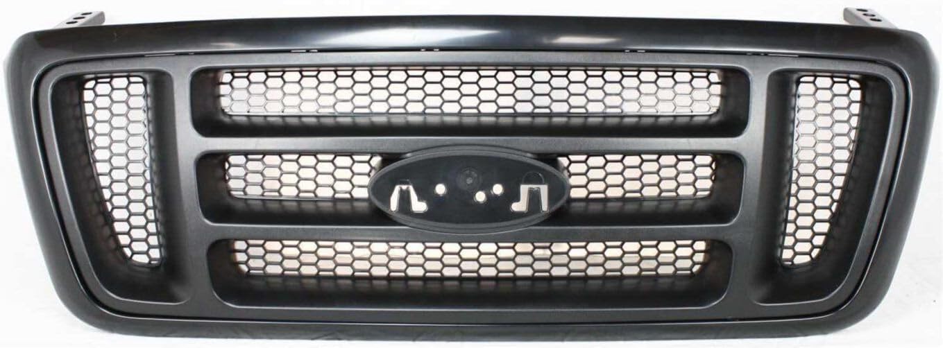 Front Grille Horizontal Bar With Honeycomb Insert Primed Direct Replacement Compatible With 2004-2008 Ford F-150 FO1200414 4L3Z8200BAPTM