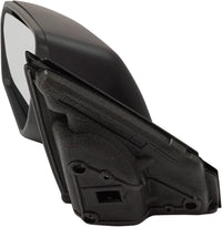 Front Power Mirror Manual Folding Heated Primed Left Driver Side Direct Replacement Compatible With 2018-2023 Chevrolet Equinox/GMC Terrain GM1320560 84225382 23406417