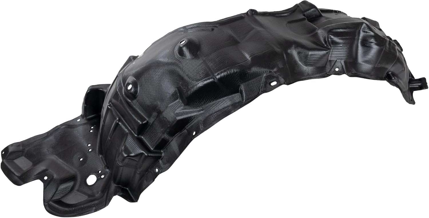 Front Fender Liner Vacuum Form Left Driver Side Direct Replacement Compatible With 2006-2008 Lexus IS250 / 350 LX1250112 5380653020