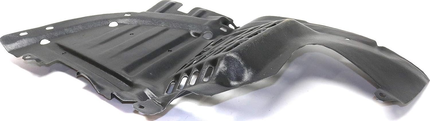 Front Section Fender Liner Right Passenger Side Direct Replacement Compatible With 1997-1998 Nissan 240SX NI1251123 6384081F00