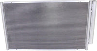 Front A/C Condenser Aluminum Core Direct Replacement Compatible With 2004-2009 Toyota Prius TO3030192 8845047020