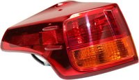 Tail Light Outer Assembly Left Driver Side Direct Replacement Compatible With 2013-2015 Toyota RAV4 TO2804119 815600R030