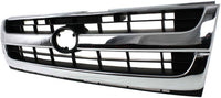 AUTOS PARTS PLUS Front Grille Chrome Shell With Primed Insert Direct Replacement Compatible With 1997-2000 Toyota Tacoma TO1200205 5310004070