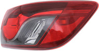 Tail Light Outer Assembly Right Passenger Side Direct Replacement Compatible With Compatible With 2013-2015 Mazda CX-9 MA2805112 TK2151150A