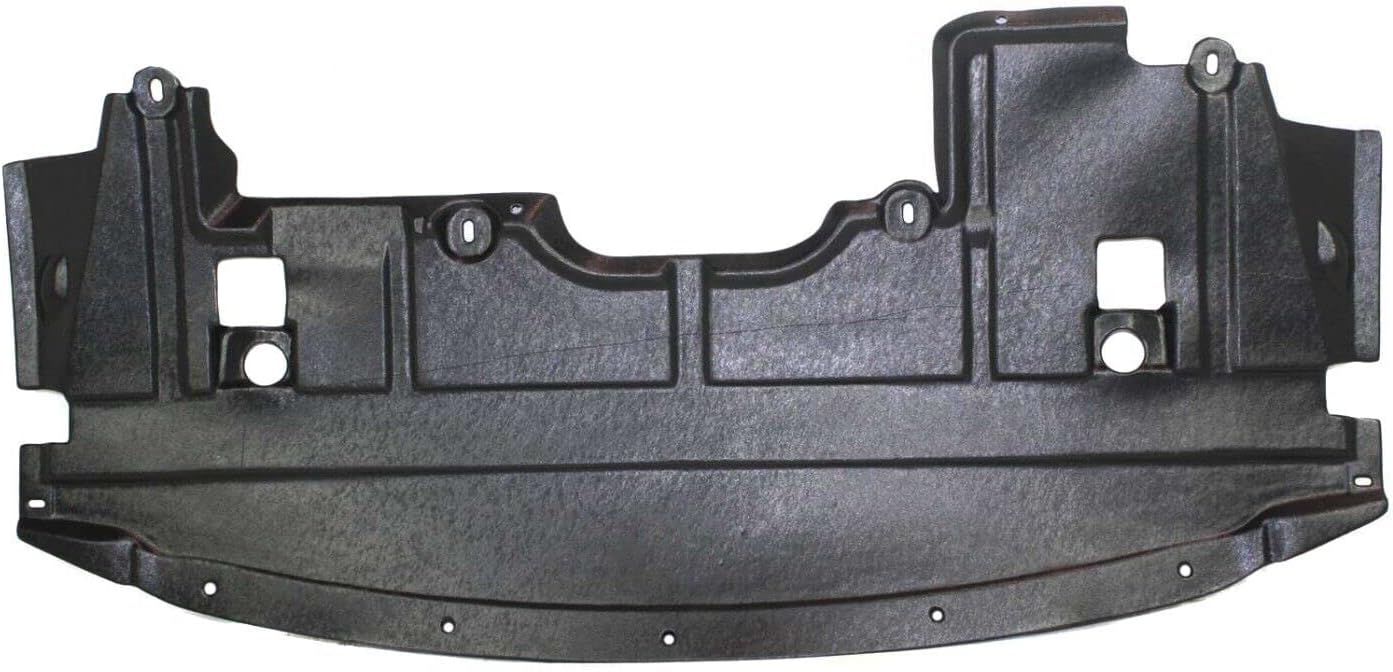 Front Engine Splash Shield Under Cover Direct Replacement Compatible with 2007-2010 Nissan Altima / 2009-2014 Maxima NI1228128 75890JA00E