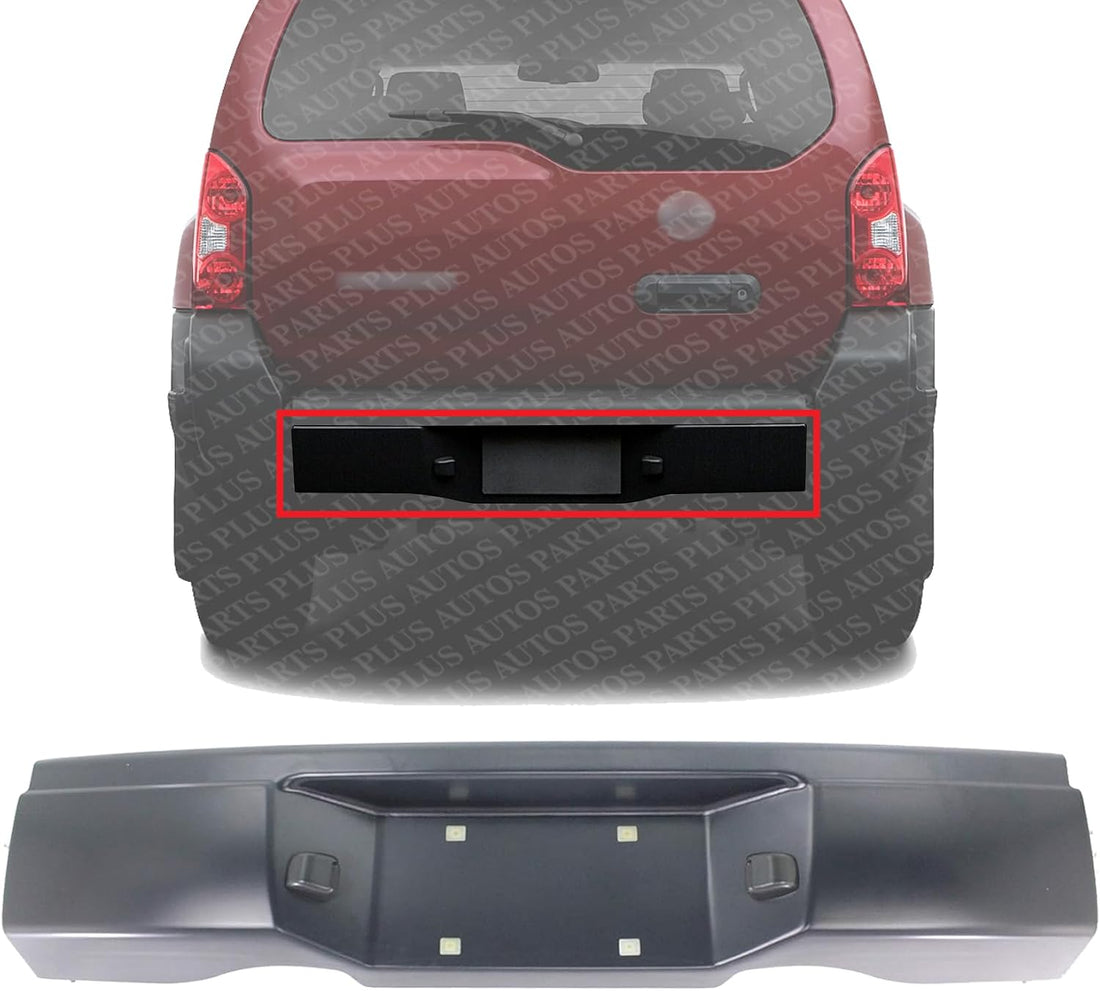 Rear Bumper Face Bar Primed Steel Direct Replacement Compatible With 2005-2008 Nissan Xterra NI1103107 H5010ZP30A