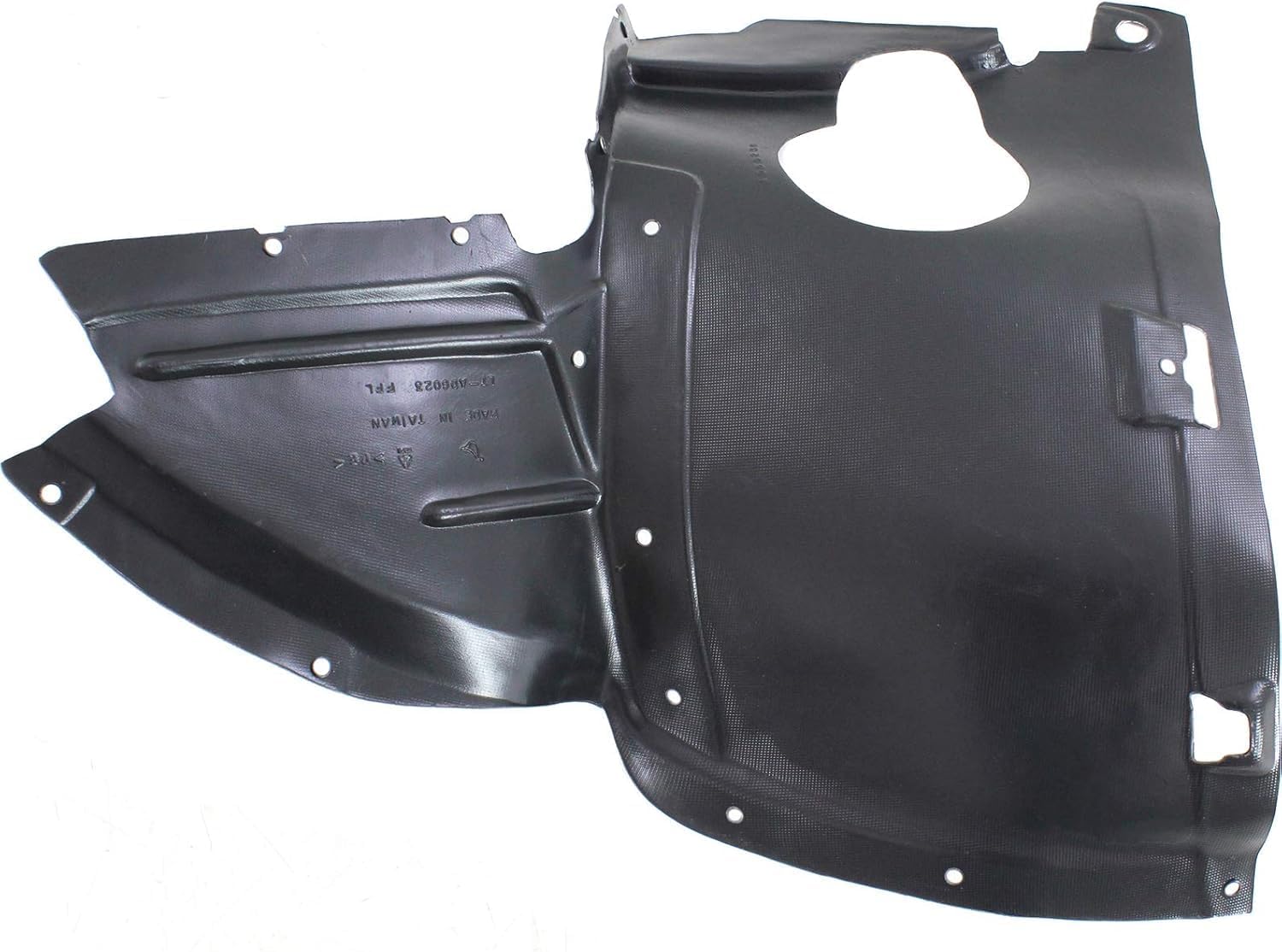 Front Section Fender Liner Left Driver Side Direct Replacement Compatible With 2006-2008 Audi A3 AU1250101 8P0821191C