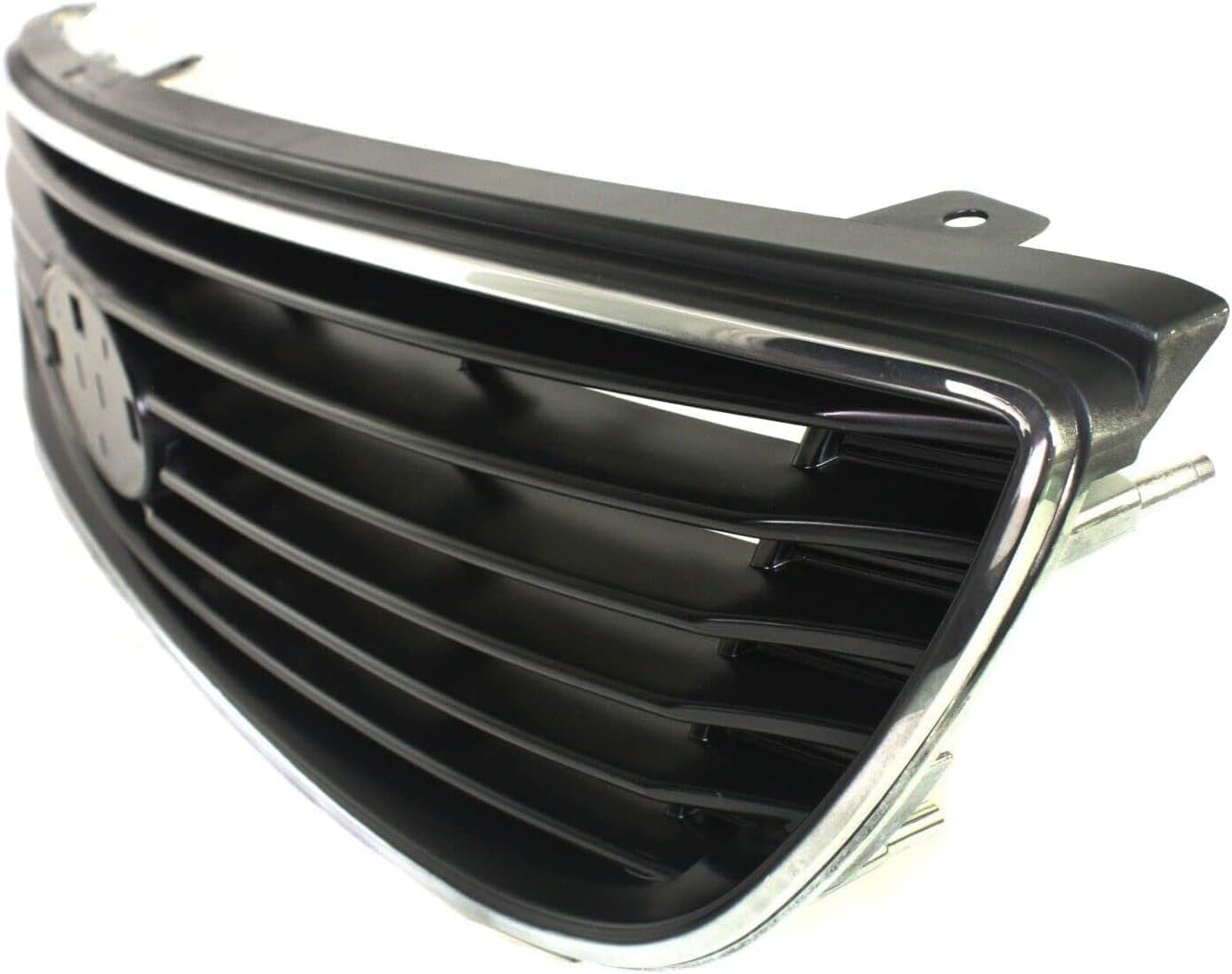 Front Grille Chrome Shell And Primed Insert Plastic Direct Replacement Compatible With 2006-2008 Kia Magentis/Optima KI1200122 863502G100