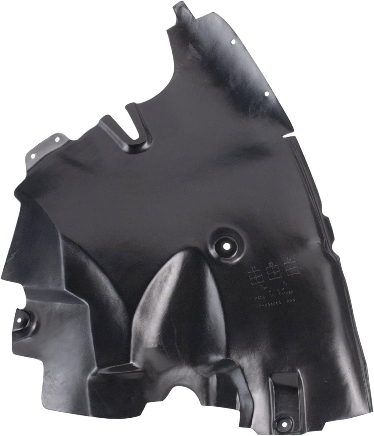Front Fender Liner Rear Section Right Passenger Side Direct Replacement Compatible With 2007-2009 Dodge Sprinter CH1249145 68014740AA
