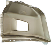 Front Bumper End Cap Chrome Steel Without Park Assist Sensor Holes Left Drover Side Direct Replacement Compatible With 2014-2021 Toyota Tundra TO1004184 521130C040